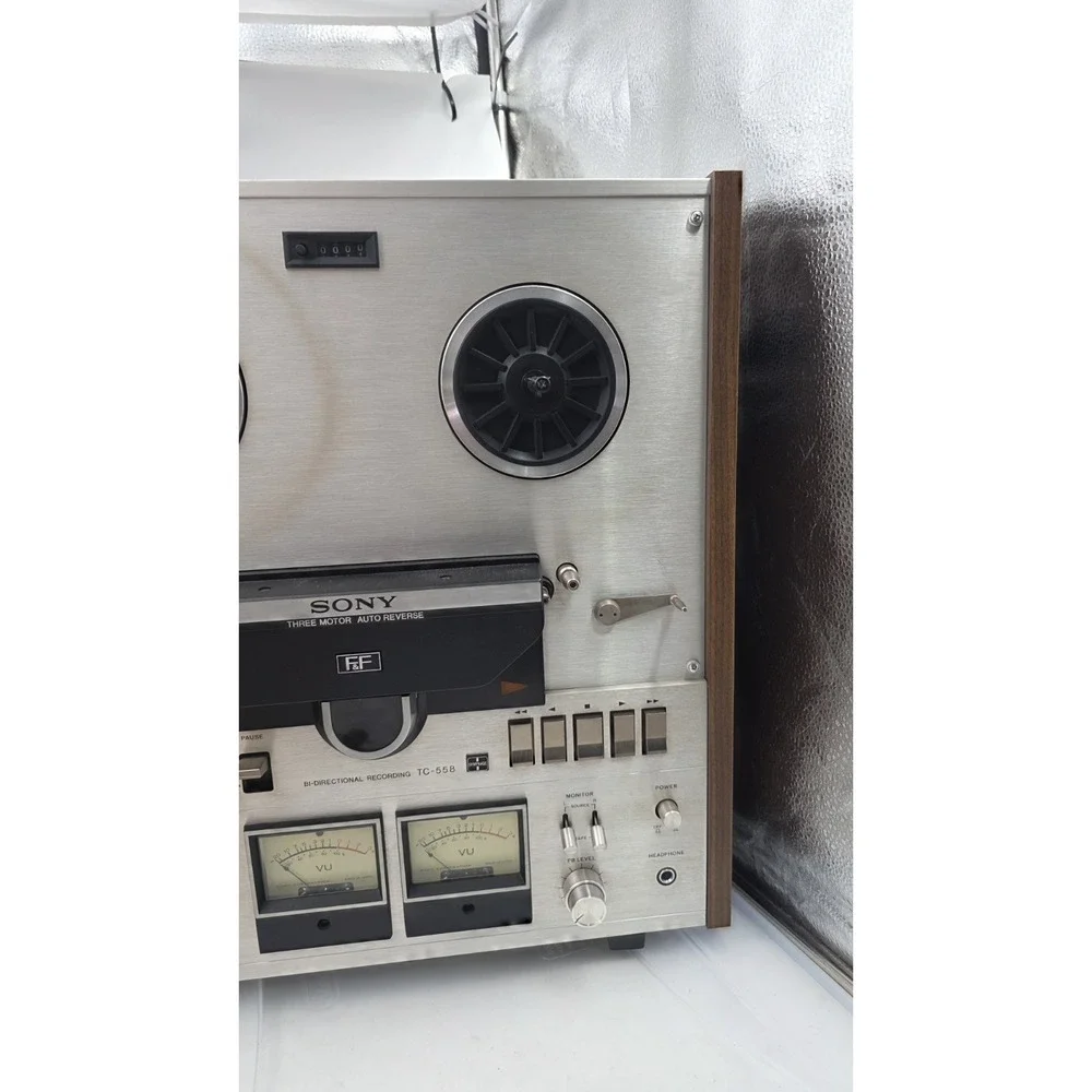 Sony TC-558 Stereo Reel to Reel Tapecorder  Vintage Condition